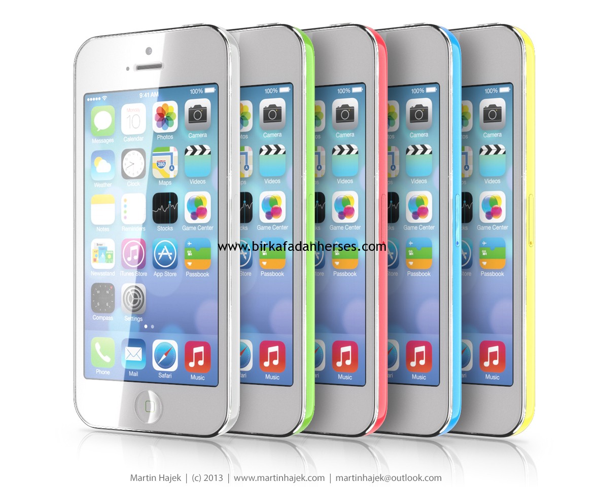 yeni iPhone 5S 5C ios7